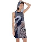 Digital Rebel 6 Racer Back Hoodie Dress