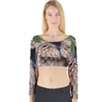 Digital Rebel (14) Long Sleeve Crop Top