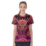 Trippy Garland Women s Cotton T-Shirt