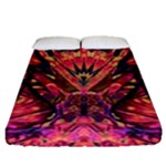 Trippy Garland Fitted Sheet (Queen Size)