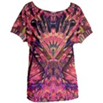 Trippy Garland Women s Oversized T-Shirt