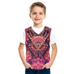 Trippy Garland Kids  Basketball Tank Top