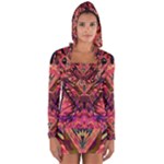 Trippy Garland Long Sleeve Hooded T-shirt