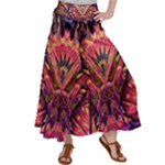 Trippy Garland Women s Satin Palazzo Pants