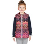 Trippy Garland Kids  Hooded Puffer Vest