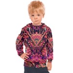 Trippy Garland Kids  Hooded Pullover