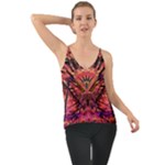 Trippy Garland Chiffon Cami