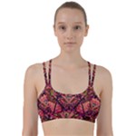 Trippy Garland Line Them Up Sports Bra