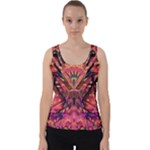 Trippy Garland Velvet Tank Top