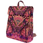 Trippy Garland Flap Top Backpack