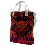 Trippy Garland Canvas Messenger Bag