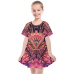 Trippy Garland Kids  Smock Dress