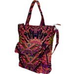 Trippy Garland Shoulder Tote Bag