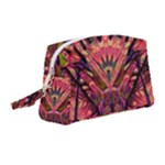 Trippy Garland Wristlet Pouch Bag (Medium)