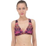 Trippy Garland Classic Banded Bikini Top