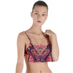 Trippy Garland Layered Top Bikini Top 