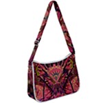 Trippy Garland Zip Up Shoulder Bag