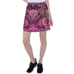 Trippy Garland Tennis Skirt