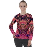 Trippy Garland Women s Long Sleeve Raglan T-Shirt