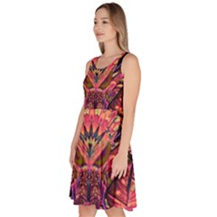 Knee Length Skater Dress With Pockets 