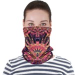 Trippy Garland Face Seamless Bandana (Adult)