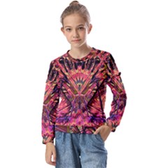 Kids  Long Sleeve T-Shirt with Frill  