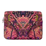 Trippy Garland 14  Vertical Laptop Sleeve Case With Pocket