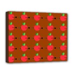 Apple Arrow Pattern Design Drawing Deluxe Canvas 20  x 16  (Stretched)