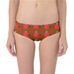 Apple Arrow Pattern Design Drawing Classic Bikini Bottoms