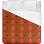 Apple Arrow Pattern Design Drawing Duvet Cover (King Size)