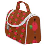 Apple Arrow Pattern Design Drawing Satchel Handbag