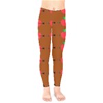 Apple Arrow Pattern Design Drawing Kids  Classic Winter Leggings