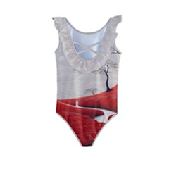 Kids  Frill Swimsuit 