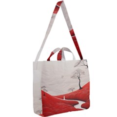 Square Shoulder Tote Bag 