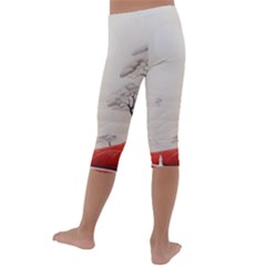 Kids  Lightweight Velour Capri Leggings  