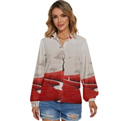 Women s Long Sleeve Button Up Shirt 