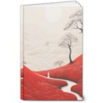 Trees Forest Path 8  x 10  Softcover Notebook