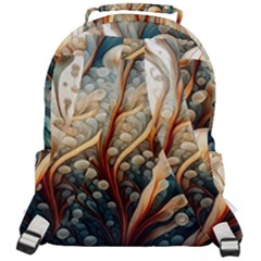 Rounded Multi Pocket Backpack 