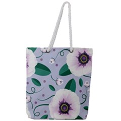 Full Print Rope Handle Tote (Large) 