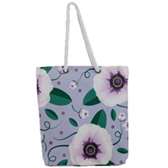 Full Print Rope Handle Tote (Large) 