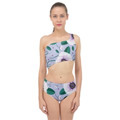 Spliced Up Two Piece Swimsuit 