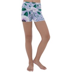 Kids  Lightweight Velour Yoga Shorts 