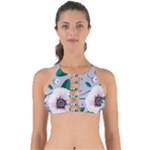 Flowers Petals Blossom Flora Perfectly Cut Out Bikini Top