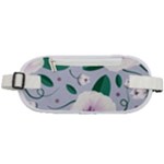 Flowers Petals Blossom Flora Rounded Waist Pouch