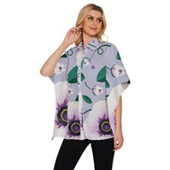 Women s Batwing Button Up Shirt 