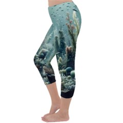 Capri Winter Leggings  Back