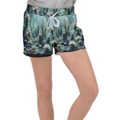 Women s Velour Lounge Shorts 