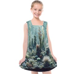 Kids  Cross Back Dress 