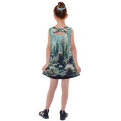 Kids  Cross Back Dress 