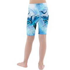 Kids  Mid Length Swim Shorts 